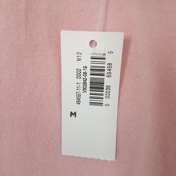 Old Navy Sz M Pink 'Jolly Good Times' Top - NWT - Picture 4 of 7